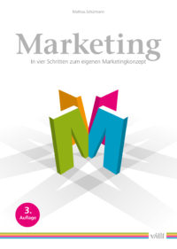 Buchcover "Marketing - In vier Schritten zum eigenen Marketingkonzept"