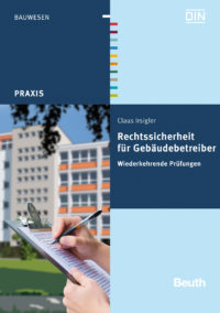 Buchcover "Rechtssicherheit für Gebäudebetreiber"