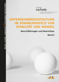Buchcover "Unternehmensgestaltung im Spannungsfeld von Stabilität und Wandel"