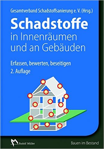 Buchcover "Schadstoffe in Innenräumen und an Gebäuden"