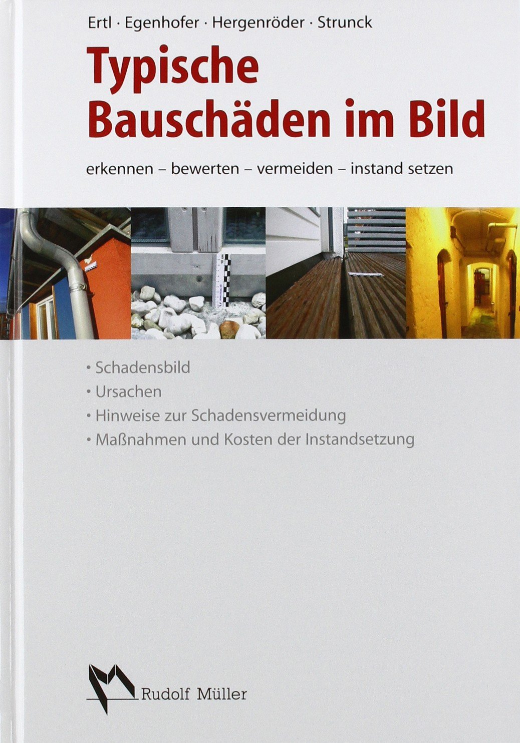 Buchcover "Typische Bauschäden im Bild"